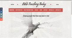 Desktop Screenshot of bibleteachingtoday.com
